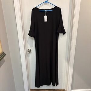 Black sheath dress.  Never worn